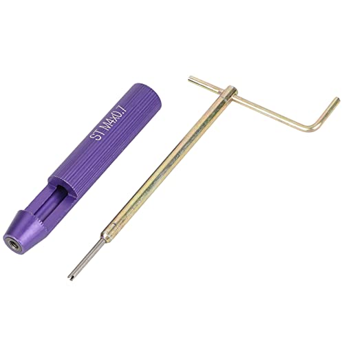Thread Repair Kit Insert Coiled Set, 50Pcs M4 Thread Repair Installation Kit, Stainless Steel Coiled Wire Helical Screw Thread Insert 50pcs M4 x 2D with Installation Tools Drill Bit Fasteners
