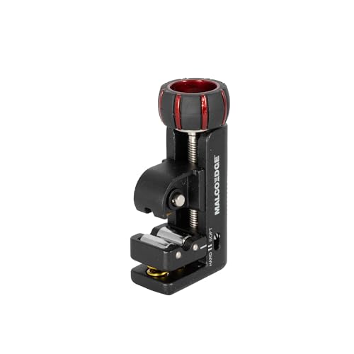 MalcoEdge TC1010 Tube Cutter 1/8 to 7/8 Inch - HVAC/R & Plumbing - Spring-Loaded Tube Cutting Tool - Copper, Aluminum, & Steel Tubing up to 0.04”