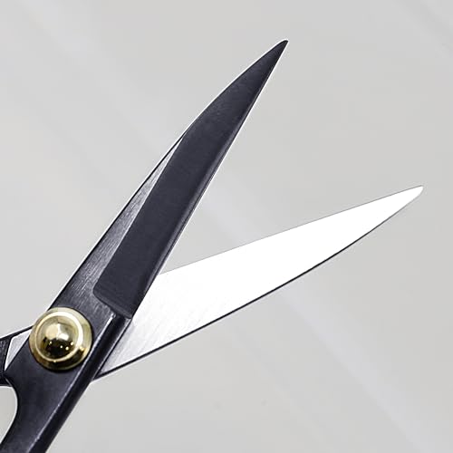 KAKURI Bonsai Twig Shears Made in Japan 8", Japanese Carbon Steel Blade, Precision Bonsai Scissors for Fine Pruning and Trimming