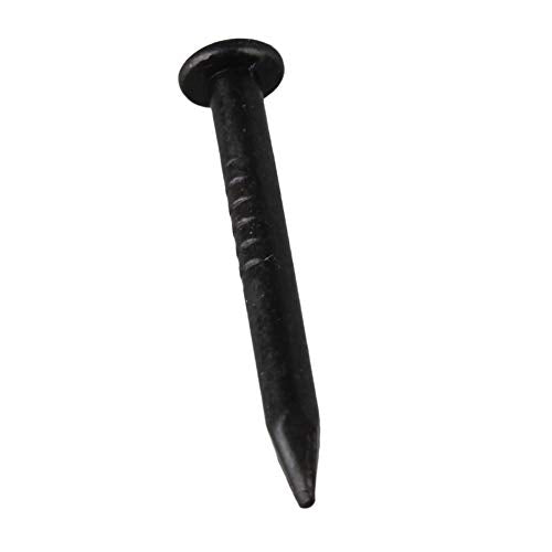 50 Pcs Black 15x1.5mm Round Head Copper Nails Long Copper Nails Home Accessories for Furniture Decoration