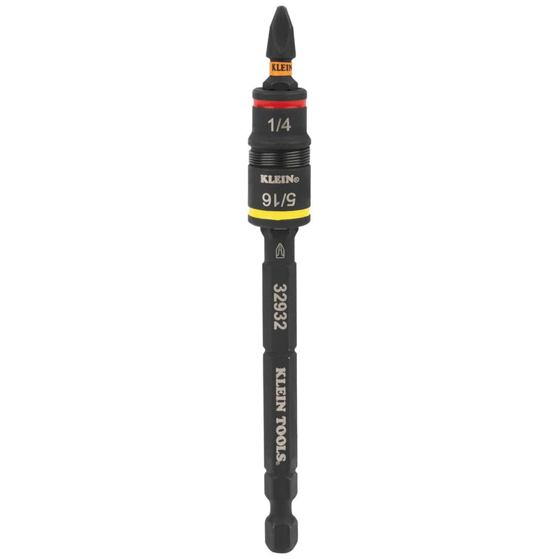 Klein Tools 32516HD KNECT 16-in-1 Impact-Rated Hybrid Screwdriver/Nut Driver, Magnetic, Flip Socket, 11 Bits, 2 Nut Drivers, 3/8-Inch Square Adapter
