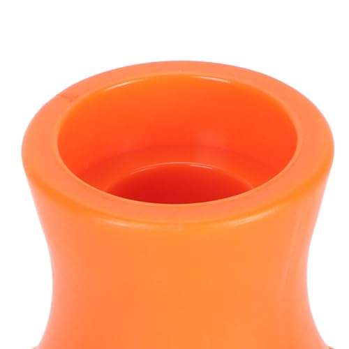 Liquid Glue Holder Stand, Sturdy Nontip Leakproof Bottle Storage Organizer for Scrapbooking Crafts Thick Plastic Orange Single