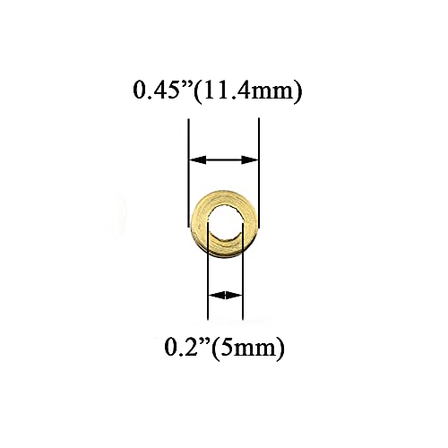 Hahiyo 14mm Diameter Mirror Screws Brushed Copper Material Solid Easy Install Brass Washer Decorative Caps Fasteners Nails Bronze 10 Pairs for Bathroom Mirrors Panels Kitchen Ceiling Arts Crafts 14mm-10sets-Bronze