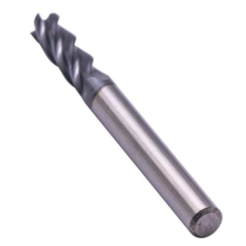 BestParts 5Pcs 3/16" 4 Flute Solid Carbide Square End Mills - AlTiN Coated 3/16 in 5