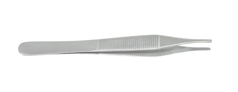 Adson Dressing Surgical Forceps 4 3/4 inch Serrated Pack of 5, Medical, Surgical, Dental, Dermatlogy Use Instruments, Also Can be Uses for Multi Purposes.
