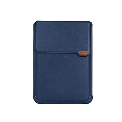 Nillkin Laptop Sleeve 15.6 inch,MacBook Air Sleeve Case with Laptop Stand and Mouse Pad,2 Stand Modes,Slim Protective Cover for MacBook Air M4,Air 15,Samsung/HP/Dell/Asus 15-16 Inch Notebook,Blue Blue