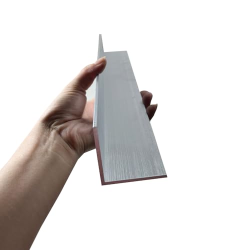 16 Inch Aluminum Angle Stock,2 x 2 x 1/8 inch Angle Aluminum 6061,T6 Mill Stock 1/8 inch Thick 2PCS 2" x 2"x 1/8" 16"-2 PCS