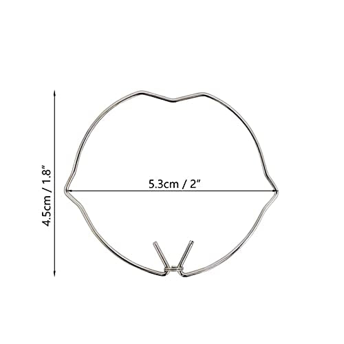 50pcs Lamp Retaining Spring Clip Ring Compatible with 50mm MR16 GU10 Spot Light Downlight (50) 50