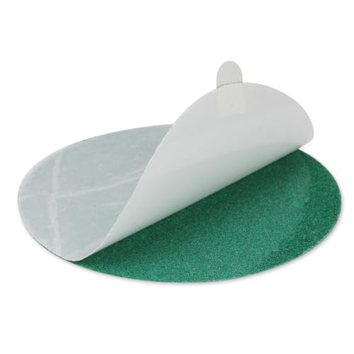 BHA 6" Green Film PSA Sanding Discs for DA Sander, 220 Grit - 50 Pack