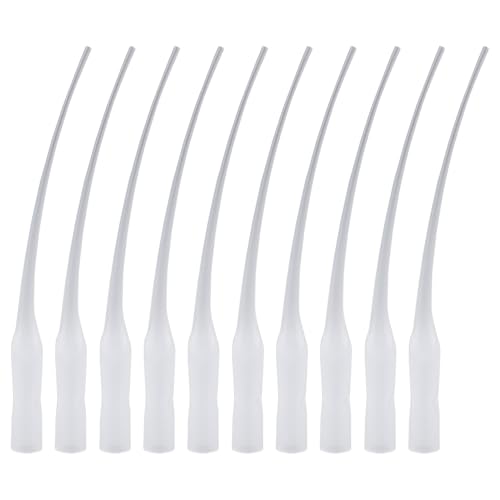 240PCS Glue Tips Precision Tip Applicator Bottle Set, Mixed 7 8 12 cm Plastic Extender for Accurate Dispensing in Craft and Lab Use