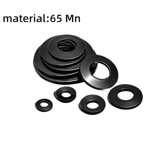 Belleville Washers Conical Disc Spring Cup Washers High-Strength Material, 65Mn Belleville Washers (1/2",10) 1/2" 10