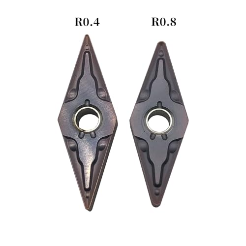 GBJ 10pcs Carbide Turning Inserts VNMG331/VNMG160404 for MVJNR MVJNL MVVNN tool holder for machining stainless steel/cast iron