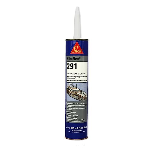 Sikaflex 291 10.1oz and Sikaflex-221 10.1oz Black Multi-Purpose Marine Grade Polyurethane Sealants and Adhesives