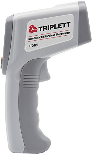 Triplett FT2020 Non-Contact Infrared Thermometer, 89.6 to 108.5°F (32 to 42.5°C) Standard