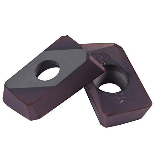 10Pcs APMT1604 Carbide Inserts, Indexable Turning & Milling Inserts, CNC Lathe Tools for Regular Steel and Stainless Steel