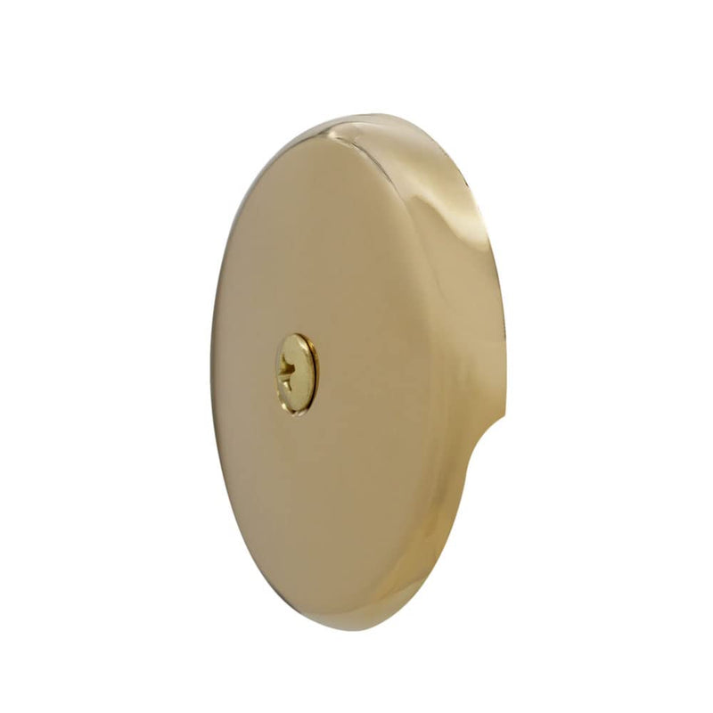 Westbrass Tip Toe Universal Tub Trim with One-Hole Faceplate, Polished Brass, D931K-01