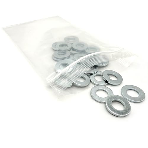 (100 Pieces) M10 Class 10 Hardened Flat Washers Zinc 100