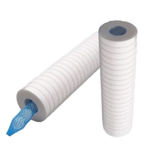NeoPure NP420 5 Micron Sediment & Scale Filter Cartridge – 2.5" x 9-7/8" DOE – Rust & Dirt Reduction – Siliphos Scale Inhibitor – Fits Standard 10" Housings (2-1/2 x 10" Sediment Filter) 10 Inch