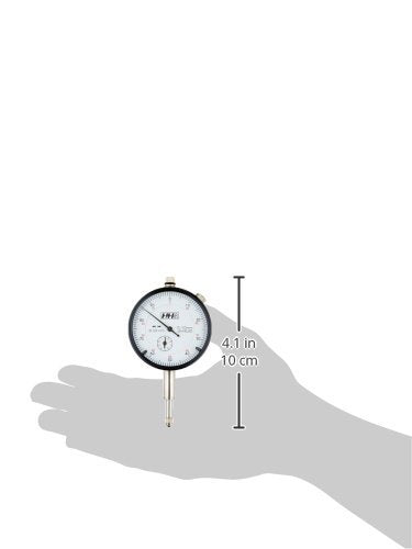 Pro Series by HHIP 4400-1101 Metric Dial Indicator, .01 mm Graduation, 0-10 mm 0-10MM Range