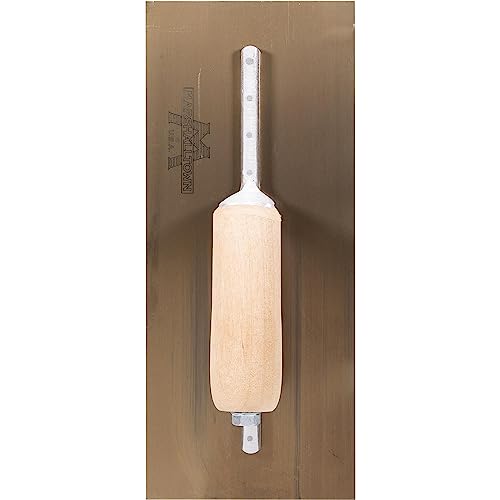 MARSHALLTOWN Curry-Style Trowel, 12 Inch, Plaster Tool, Assembled in USA 12x5 Inches