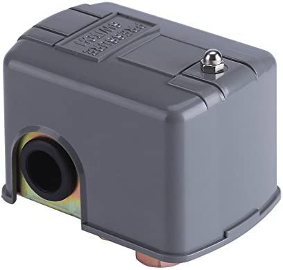 Watris Veiyi Pressure Control Switch, 40-60Psi 110V-230V Water Pressure Switch for Well Pump, ZG 1/4" Well Pump Pressure Switch
