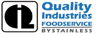 Quality Industries Dishwasher Basket, Fine Mesh Parts Washing Basket, Durable Stainless Steel Organizer with Perforated Design, Lockable Lid & Compact Size for Kitchen or Industrial Use