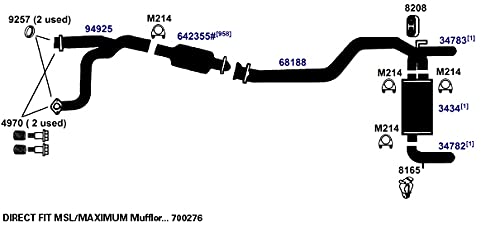 AP Exhaust Products 4948 Catalytic Convertor Air Tube