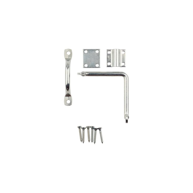 National Hardware N156-042 V13B Door and Gate Latch in Zinc Plated (Pack of 2) 1 Count (Pack of 2) Retail Packaging