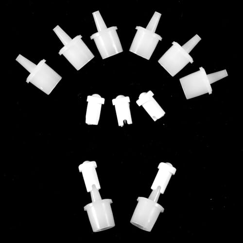 60 Pcs Lash Glue Replacement Tops Kit Lash Glue Nozzle Replacement Kit Eyelash Glues Bottle Nozzle Caps Eyelash Glues Replacements Nozzles Tips for Home Salon Extensions Tools