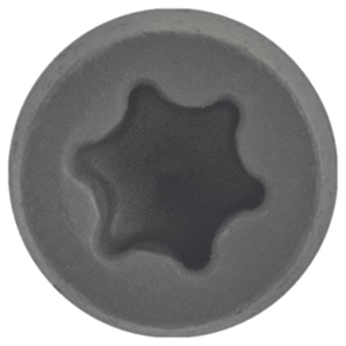 Jake Sales #10 x 1-3/4" Cape COD Gray Composite Decking Exterior Coated Wood Screw Torx/Star Drive Head - AQC Lumber Compatible (1 Pound ~130 Screws) CAPE COD (GRAY) 1-¾" 1 LB