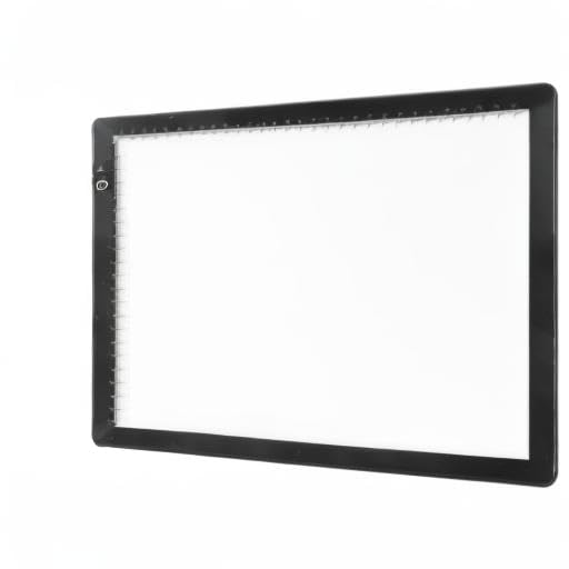 Slide Viewer Light Box for Scan Old Slide Negative Film Scanning, Ultra Thin Light Box Scanner with 3 LED Adjustable Brightness, USB Powered