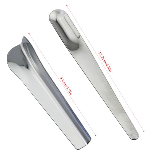 1Set Stainless Steel Grout Finishing Tool for Internal and External Corners Dual-Ended Metal Tile Grouting Finishing Tool Wall Tile Internal and External Corner Applicator