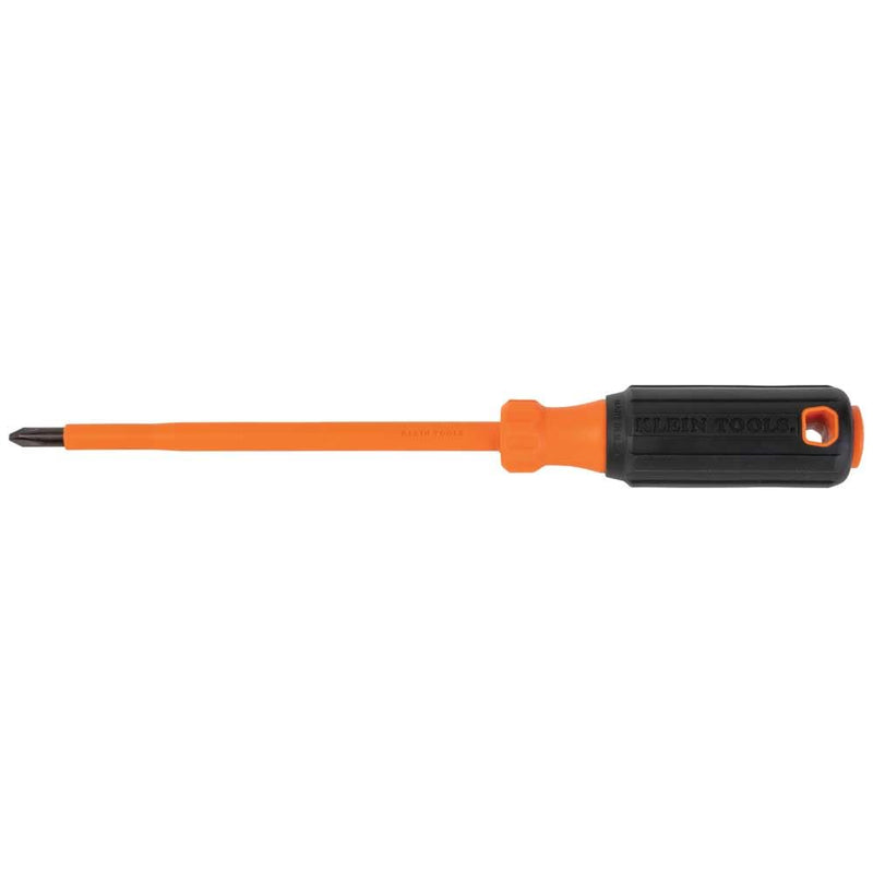 Klein Tools 85076INS Insulated Screwdriver Set, Made in USA, features 1000V Electricial Screwdrivers, (3) Phillips and (2) Slotted and Square Tips, 6-Piece 6-Piece Set