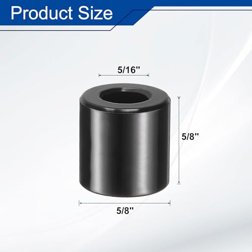 uxcell 10pcs Stainless Steel Spacer 5/16" Bore x 5/8" OD x 5/8" L Bushing 5/16"ID x 5/8"OD x 5/8"Length