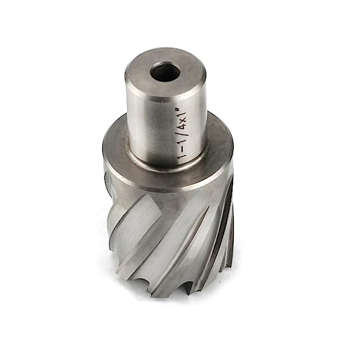 OSCARBIDE 1-1/4"x1 HSS Annular Cutter 3/4" Weldon Shank Mag Drill Bit