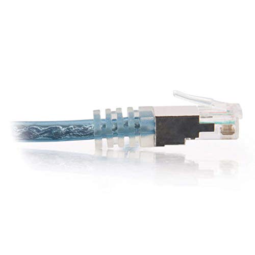 C2G RJ11 Modem Cable, Internet Cable Connector for Phone Jack to Broadband Cable, 25 Foot RJ11 Data Transfer Cable, 1 Count, C2G 28723