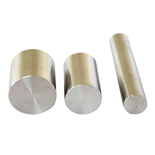 TEN-HIGH Nickel Anode Pure Nickel Bar 3.94" x 0.1", 99.6% Nickel Rods for Scientific Experiment Nickel Electroplating Solution, Diameter 2.5mm, Length 100mm Dia. 0.1" Length 3.94"