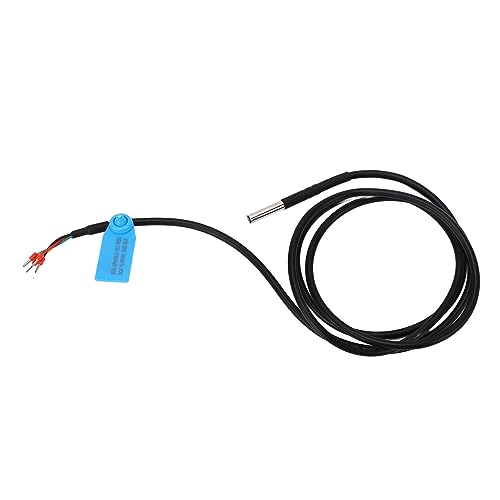 SHT45 Soil Temperature Humidity Sensor Probe, ±1.5% RH High Precision I2C Interface, 304 Stainless Steel IP67 Waterproof with 59" Cable for IoT Agriculture & Arduino (3.3V)