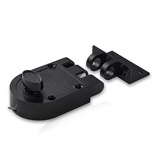 Jimmy Proof Deadbolt Lock with Keyed (Black) Black