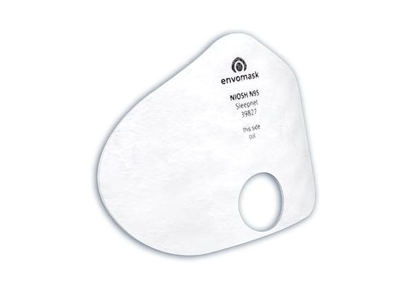 N95 Respirator Kit - Includes Tradional Headgear, 5 Replacement Filters and a Storage Case (70953)