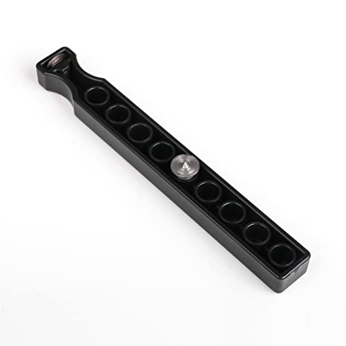 Yibuy 4" 5" 6" Bass Drum Head Port Hole Punch Kit w/Conservation Ring Black