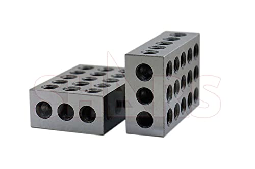 Shars 1 Pair 123 Economy Blocks (1"x2"x3") w/23 Holes 303-5500 P]