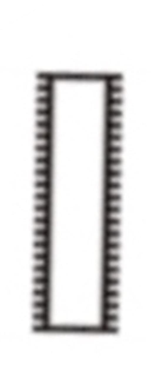 Grobet USA Checkering File Pillar 6 Inch Cut 00 25 lines per inch