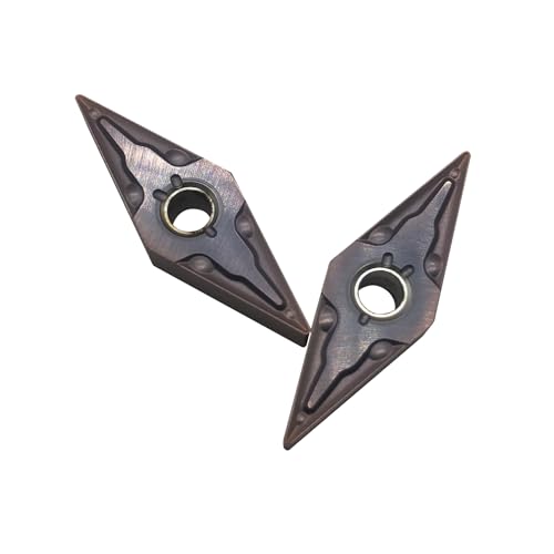 GBJ 10pcs Carbide Turning Inserts VNMG331/VNMG160404 for MVJNR MVJNL MVVNN tool holder for machining stainless steel/cast iron