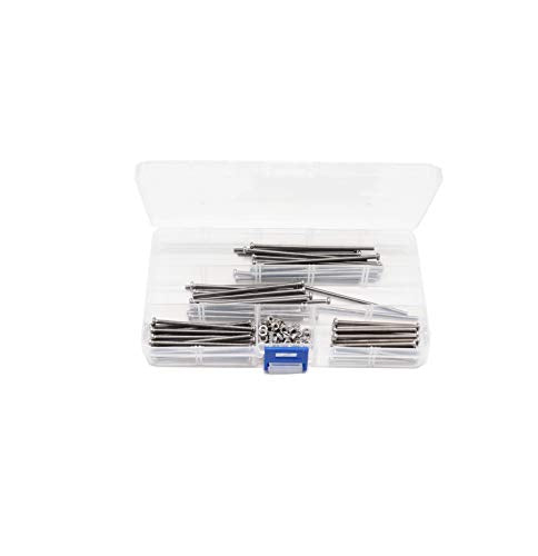 120pcs Pan Phillips Head M3 Screws Assortment Kit, binifiMux M3 x 50mm/ 60mm/ 70mm/ 80mm, 304 Stainless Steel