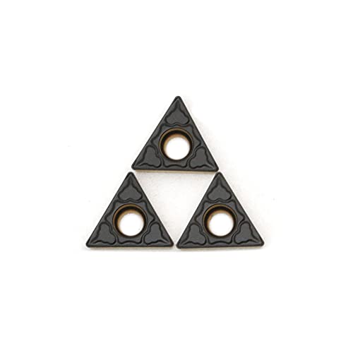 TCMT21.51 / TCMT110204-PM of CNC Carbide Inserts for Semi-Finishing Metal Steel Turning Cutting Tools,10 PCS.