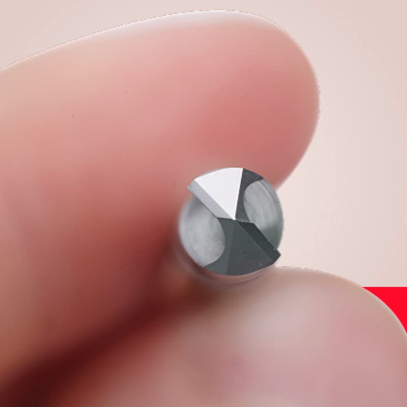 KLOT Industrial Grade 10pcs Solid Carbide Drill Bit 3.175mm 1/8" 2-Flute Straight Shank YG6X Tungsten