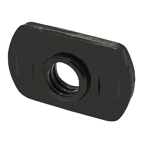 8020, 3286, 15 Series Steel 1/4-20 Centered Slide in Economy T Nuts Hardware Nuts for 80/20 1.5" Aluminum Extrusions (100 Pack) 100