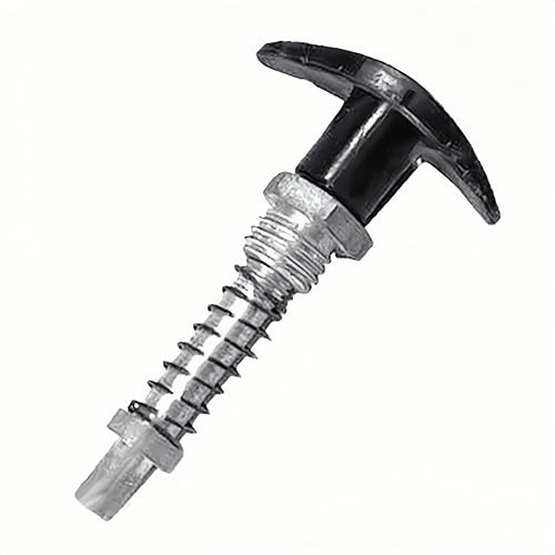 Handle Locking Spring Loaded Pull Pin /Pop Pin Shank,Steel Tire Carrier Pin Handle Knob Round Nut (2Pack, 5/8" Diameter) 2Pack