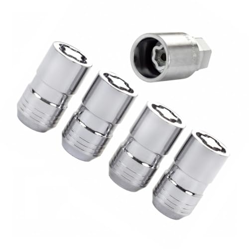 McGard Wheel Lock Nut Set For Honda Civic/Passport 2018 2019 2020 | 4 Pack | Cone Seat | M14 x 1.5 | 21mm & 22mm Dual Hex | 1.639in. Length | Chrome
